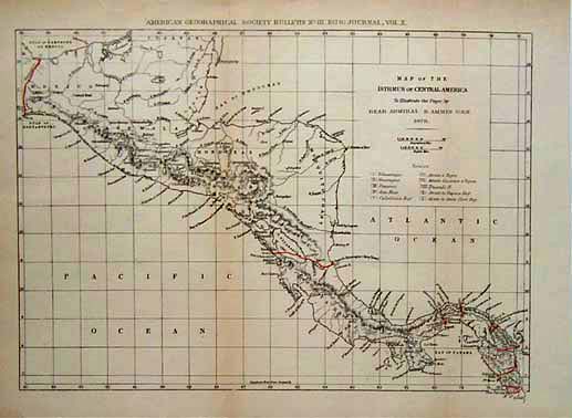 Central America Isthmus