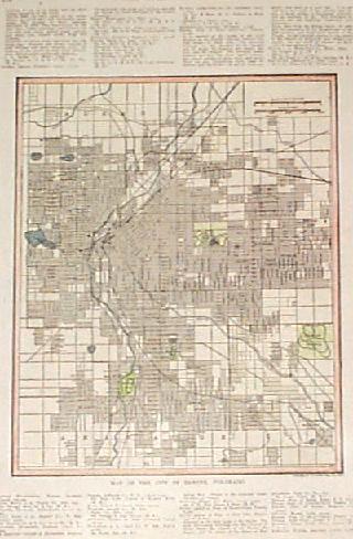 Denver downtown buildings map