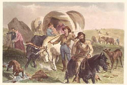 pioneers moving west