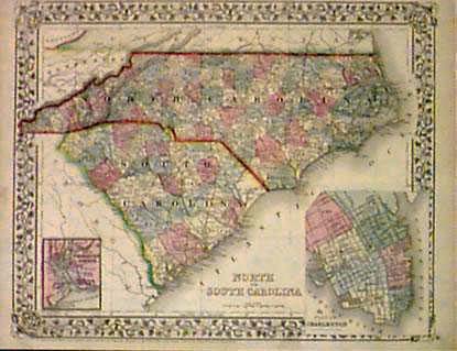 map of south carolina and north carolina. South Carolina Map.