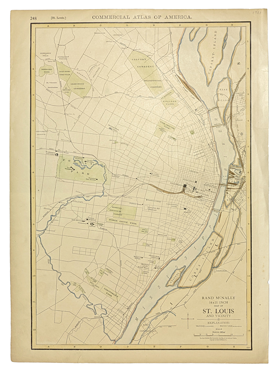 Prints Old & Rare - St. Louis, MO - Antique Maps & Prints