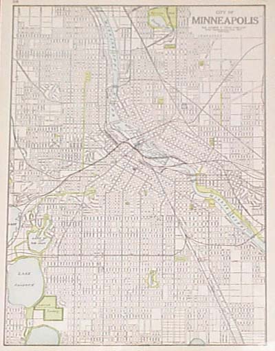 Rice's Map of the City of St. Paul.: Geographicus Rare Antique Maps