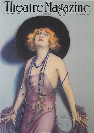 estelle winwood. 001thea: 1918 Portrait of Miss Estelle Winwood.