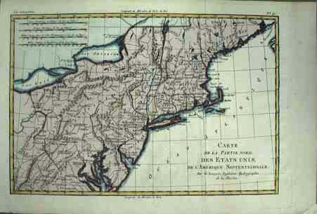 United States Map 1787