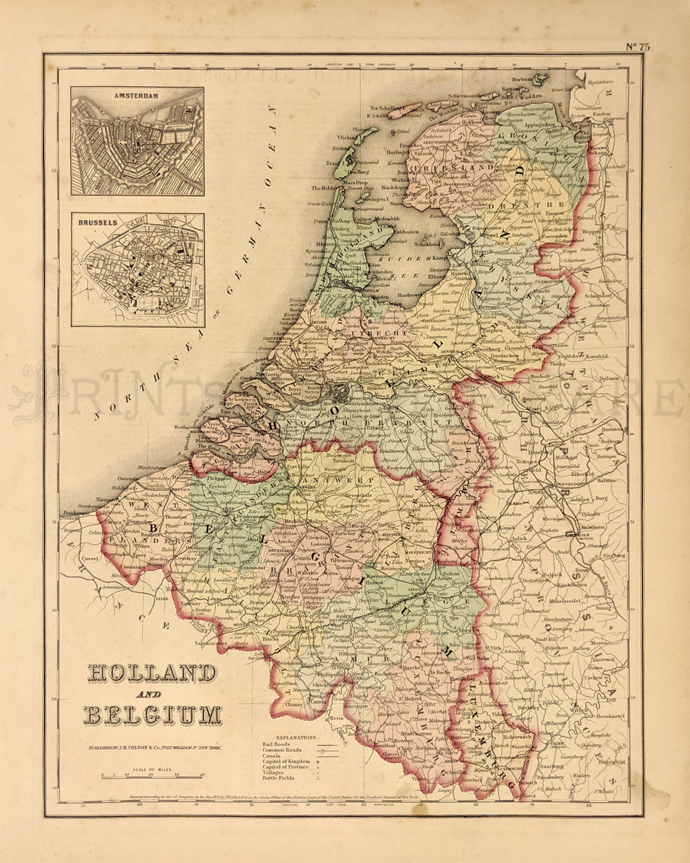 Holland and Belgium