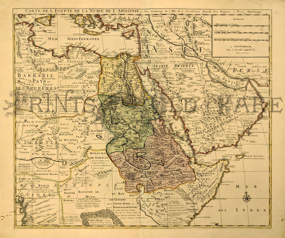 Prints Old Rare Middle East Antique Maps Prints